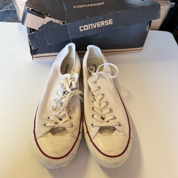 Converse Chuck Taylor All Star Low Optic White Men’s Size 13 - Picture 1 of 8